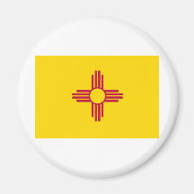 New Mexico State Flag Fridge Magnet