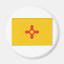 New Mexico State Flag Fridge Magnet