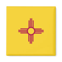 New Mexico State Flag Magnets
