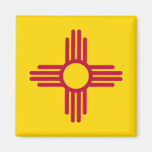 New Mexico State Flag Magnets