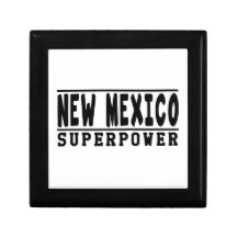New Mexico Superpower Designs Jewelry Box