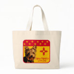New Mexico Yorkie Tote Bag
