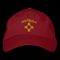 NEW MEXICO - ZIA (Sun) embroidered hats