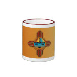 New Mexico Zia Sunface Coffee Mug