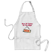 New mom of TRIPLETS NEED COFFEE aprons