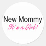 New Mommy Its A Girl Sticker