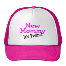 New Mommy Twin Girls Hats
