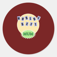 New Mum Gift Sticker