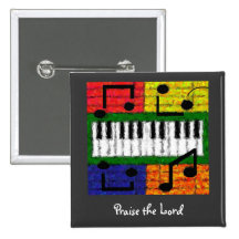 NEW MUSIC PINBACK BUTTON
