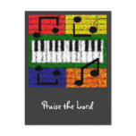 NEW MUSIC postcards