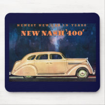 New Nash 400 - Newest New Car in Years - Vintage Mouse Pad