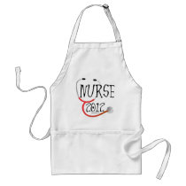 New Nurse Graduation Announcement 2012 Apron