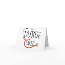 New Nurse Graduation Announcement 2012 Greeting Card