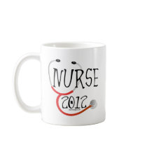New Nurse Graduation Announcement 2012 Mugs