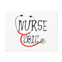 New Nurse Graduation Announcement 2012 Post Cards