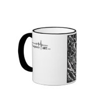 NEW!  "Organ of Corti" Block Print Mug!