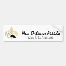 New Orleans Aikido Bumper Sticker