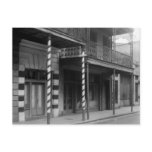 New Orleans Barbershop, 1930s Post Card