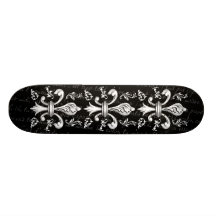 New Orleans Fleur-de-lis Skateboard Deck