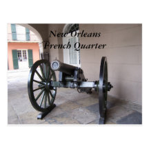 New Orleans French Quarter Postcard