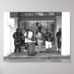 New Orleans Jazz Band French Quarter Photograph Poster