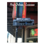 New Orleans Louisiana Bourbon Street Postcard