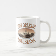 New Orleans Louisiana Coffee Mugs