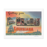 New Orleans, Louisiana - Large Letter Scenes Post Card