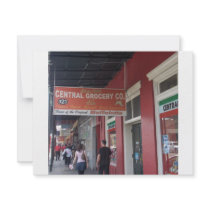 NEW ORLEANS LOUISIANA PAINTINGS DRAWINGS CUSTOM ANNOUNCEMENT