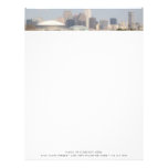 NEW ORLEANS LOUISIANA SKYLINE WITH SUPERDOME PERSONALIZED LETTERHEAD