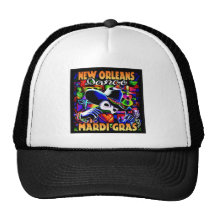 New Orleans Mardi Gras #010 Hat