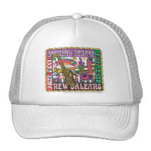 New Orleans Mardi Gras Hats