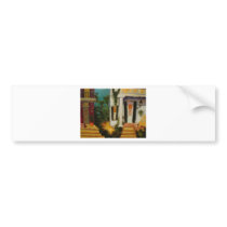 New Orleans Porches Bumper Sticker