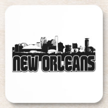 New Orleans Skyline Coasters