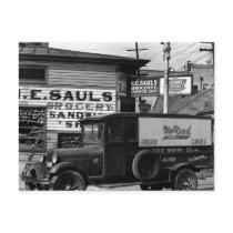 New Orleans street corner  Louisiana Postcard