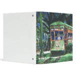 New Orleans Streetcar Vinyl Binders