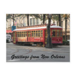 New Orleans Streetcar Postcard