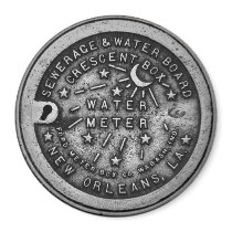 New Orleans Water Metre Lid