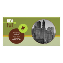 New Pad: New Address Photo Card