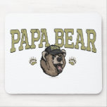 New Papa Bear Father's Day Gear Mouse Mat