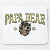 New Papa Bear Father's Day Gear Mouse Mat