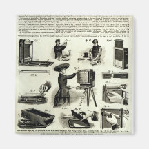 New photographic apparatus fridge magnets