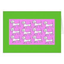 NEW PUPPY ANNOUNCEMENT CARD