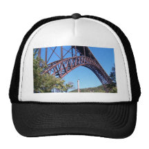 New River George Bridge Mesh Hats