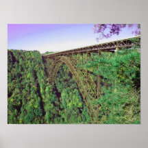 New River Gorge Bridge - West Virginia Print