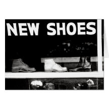 New Shoes Card