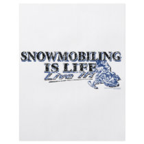NEW-SNOWMOBILING-IS-LIFE-DIS CUSTOM FLYER