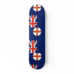 New South Wales, Australia flag Custom Skate Board