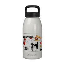 New Sports Collage 16 oz Aluminum Water Bottle water bottles