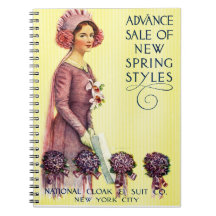 New Spring Styles Notebooks